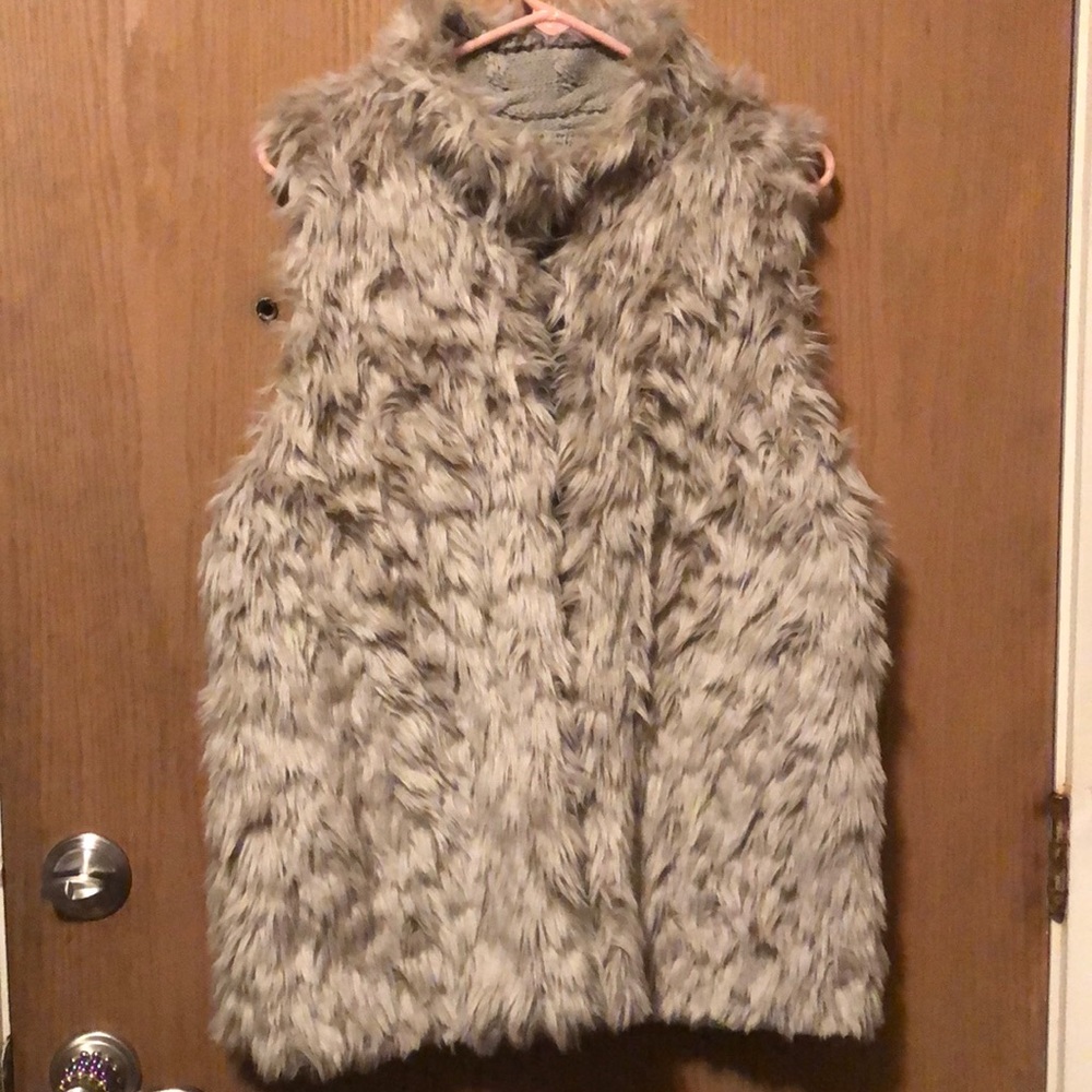 Faux Fur Reversible Vest